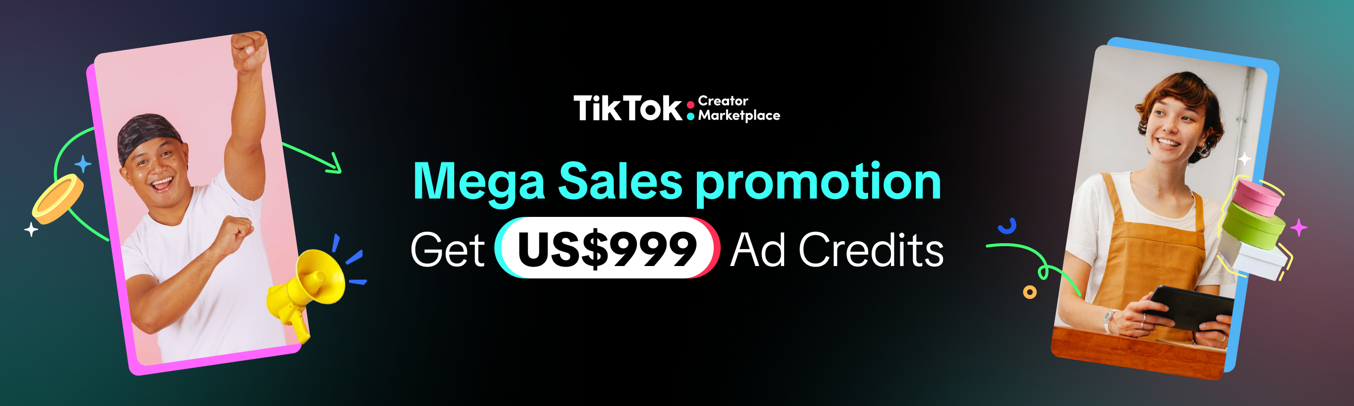 Get US$999 Ad Credits this Mega Sales season