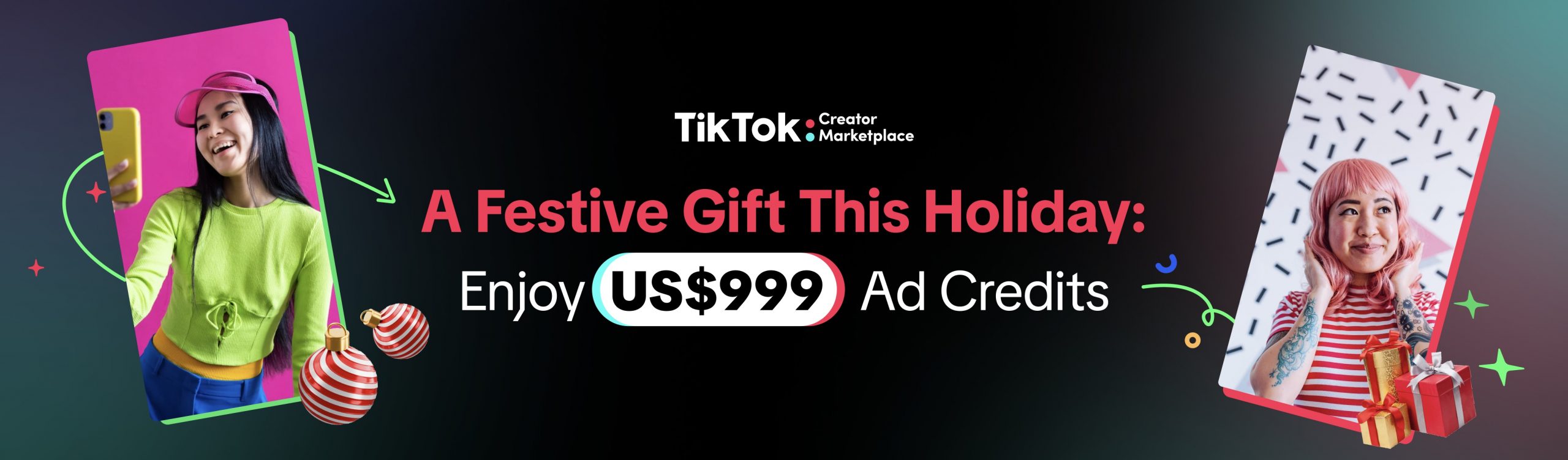 A Festive Gift: Enjoy US$999 Ad Credits this Holiday season