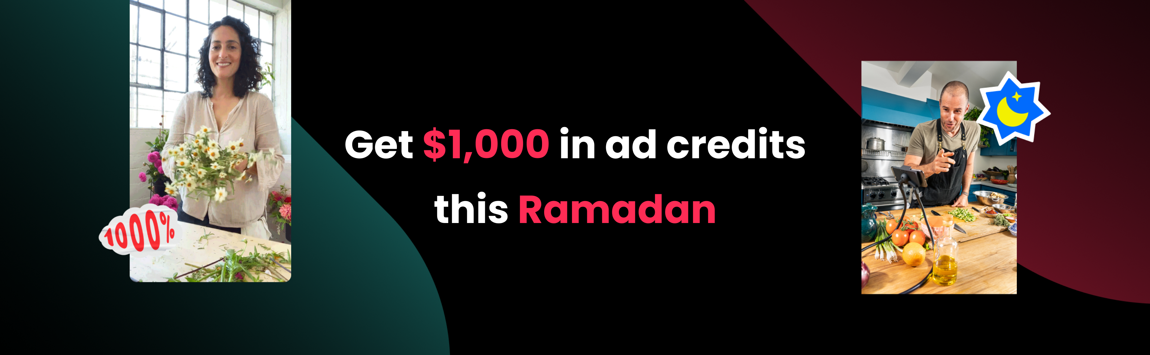 Get $1000 in ad credits this Ramadan