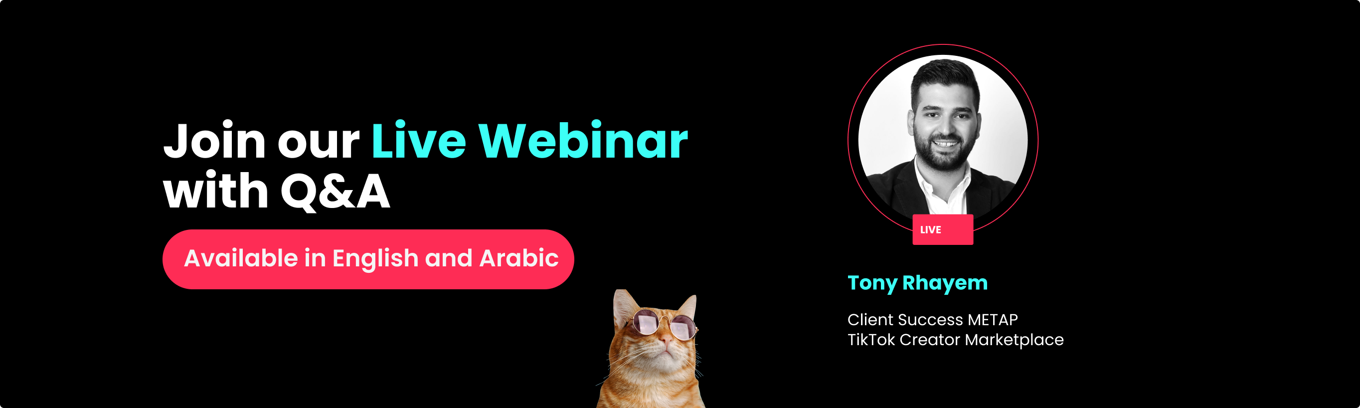 Join our Live Webinar
